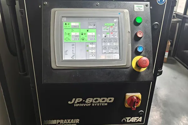Praxair JP8000 thermal spray machine