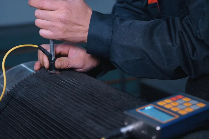 Hardness testing after heat treatment