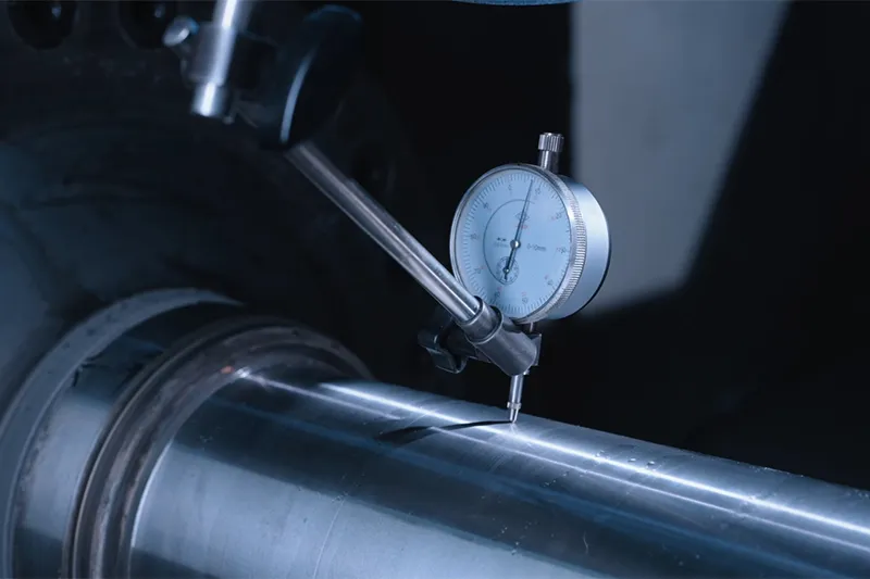 Bearing seat run-out testing