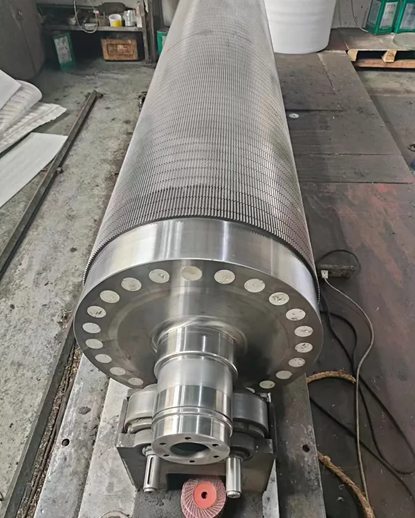 Peripheral Heating Corrugating Rolls for a Russian Packaging Plant