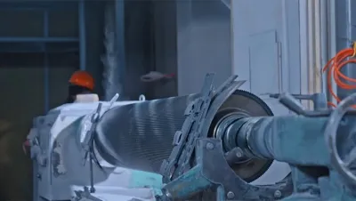 Tungsten Carbide Coating on Corrugating Roll