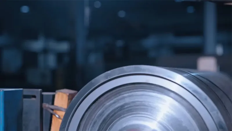 Dynamic Balancing Test of Glue Rolls