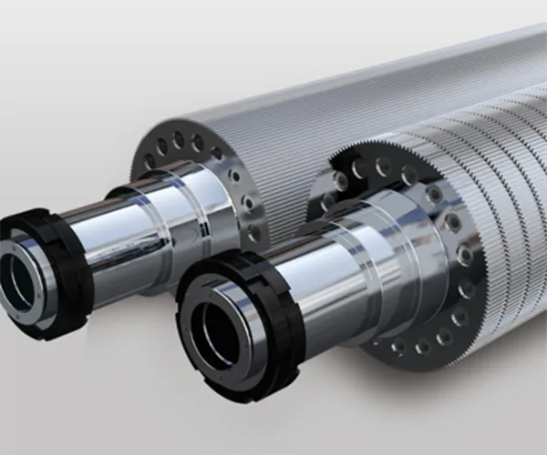 Peripheral Heating Corrugating Rolls