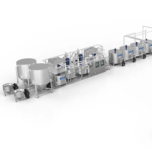 Corrugated Starch Adhesive Mixing System